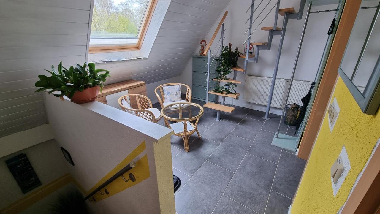Ferienwohnung Am Park ไลป์ซิก ภายนอก รูปภาพ