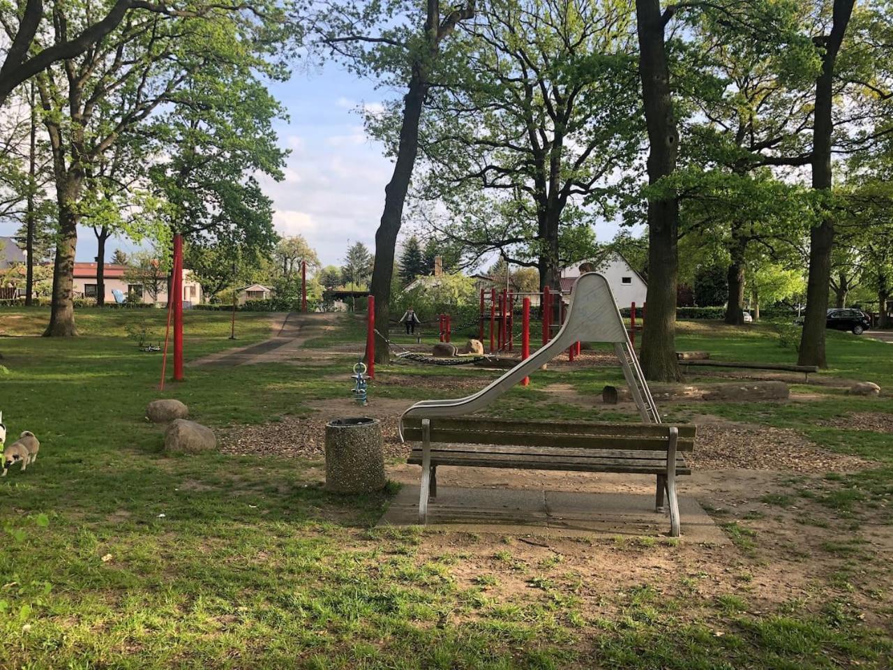 Ferienwohnung Am Park ไลป์ซิก ภายนอก รูปภาพ